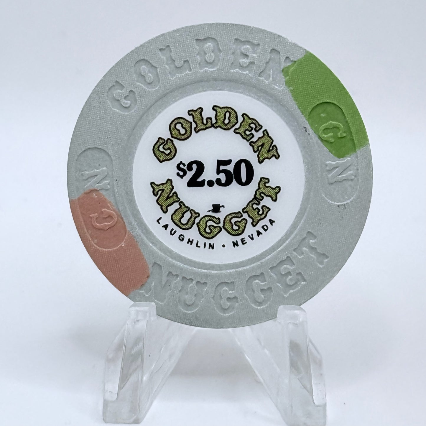 Golden Nugget Laughlin Nevada 2013 $2.50 Casino Chip D0996
