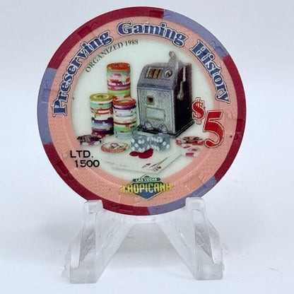 CCA Issued Convention Commemoratives (NCV) 2003 '11th Annual Convention' LE $5 Casino Chip E2845