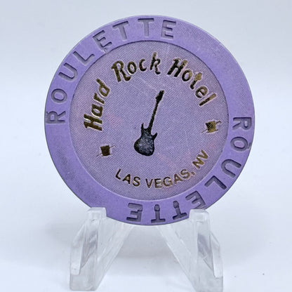 Hard Rock - Las Vegas Las Vegas Nevada 2005 Series 222 Roulette Casino Chip E3363