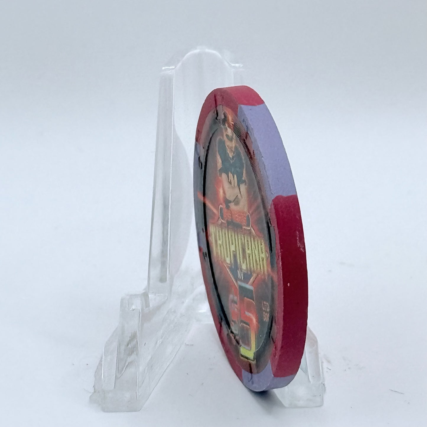 Tropicana Las Vegas Nevada 2005 'The Big Game' LE $5 Casino Chip E4323