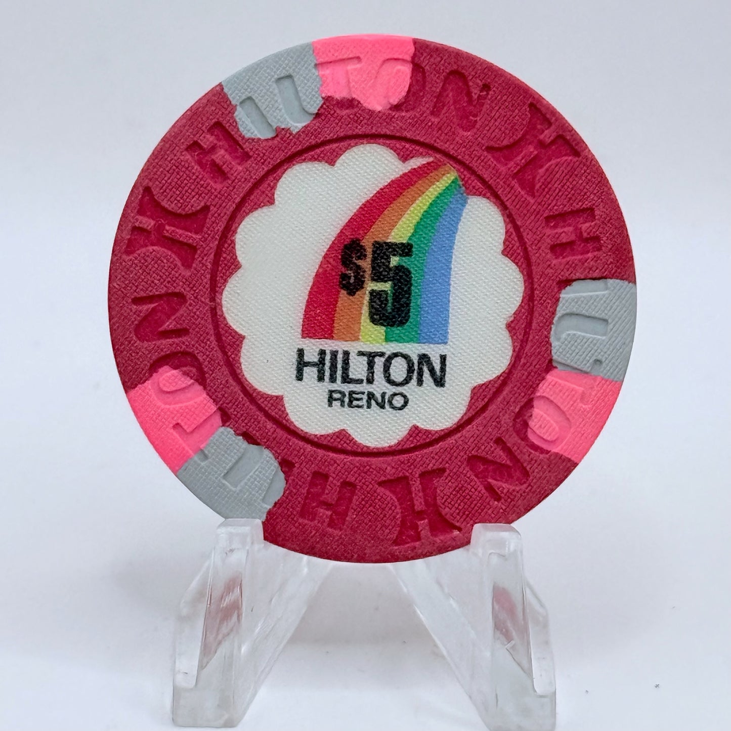 Hilton Reno Reno Nevada 1981 $5 Casino Chip N5168