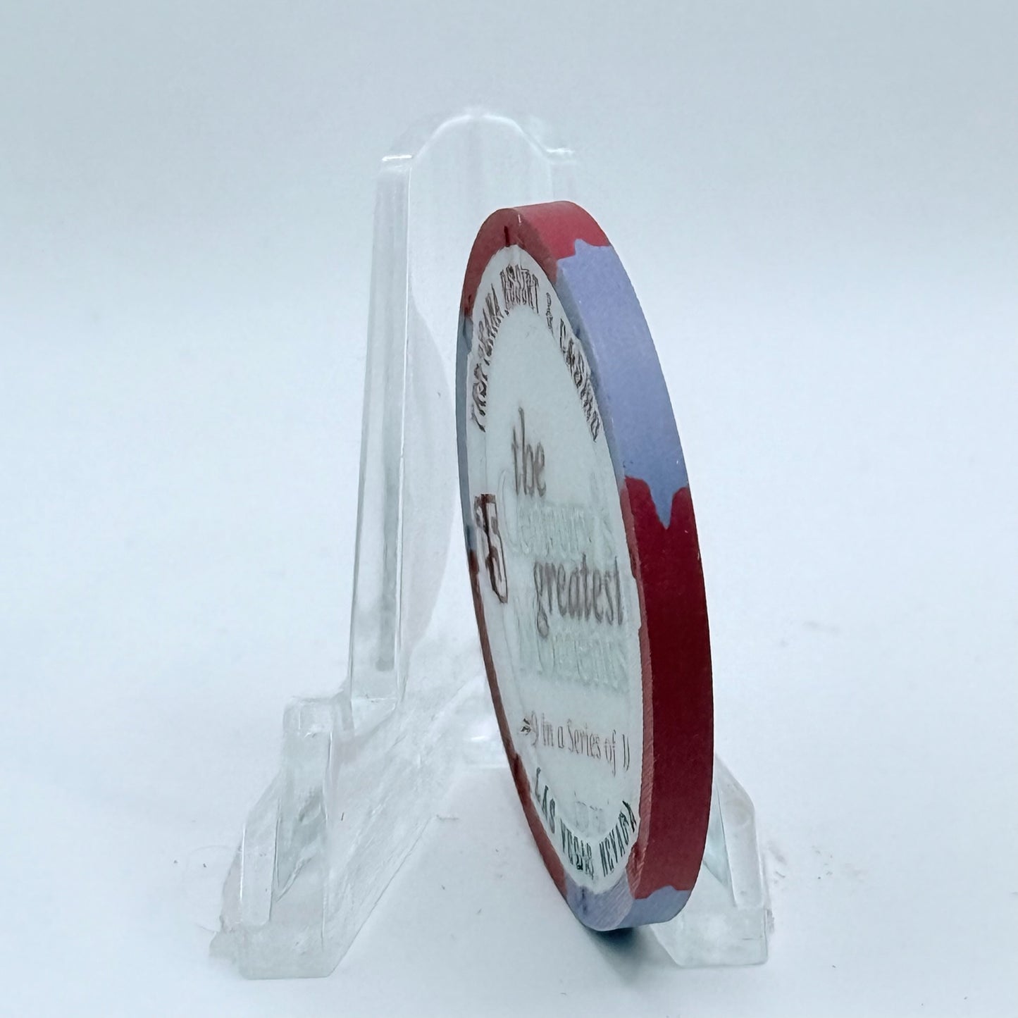 Tropicana Las Vegas Nevada 1999 '1980's - Berlin Wall Demolished' Series 17 LE $5 Casino Chip V5831