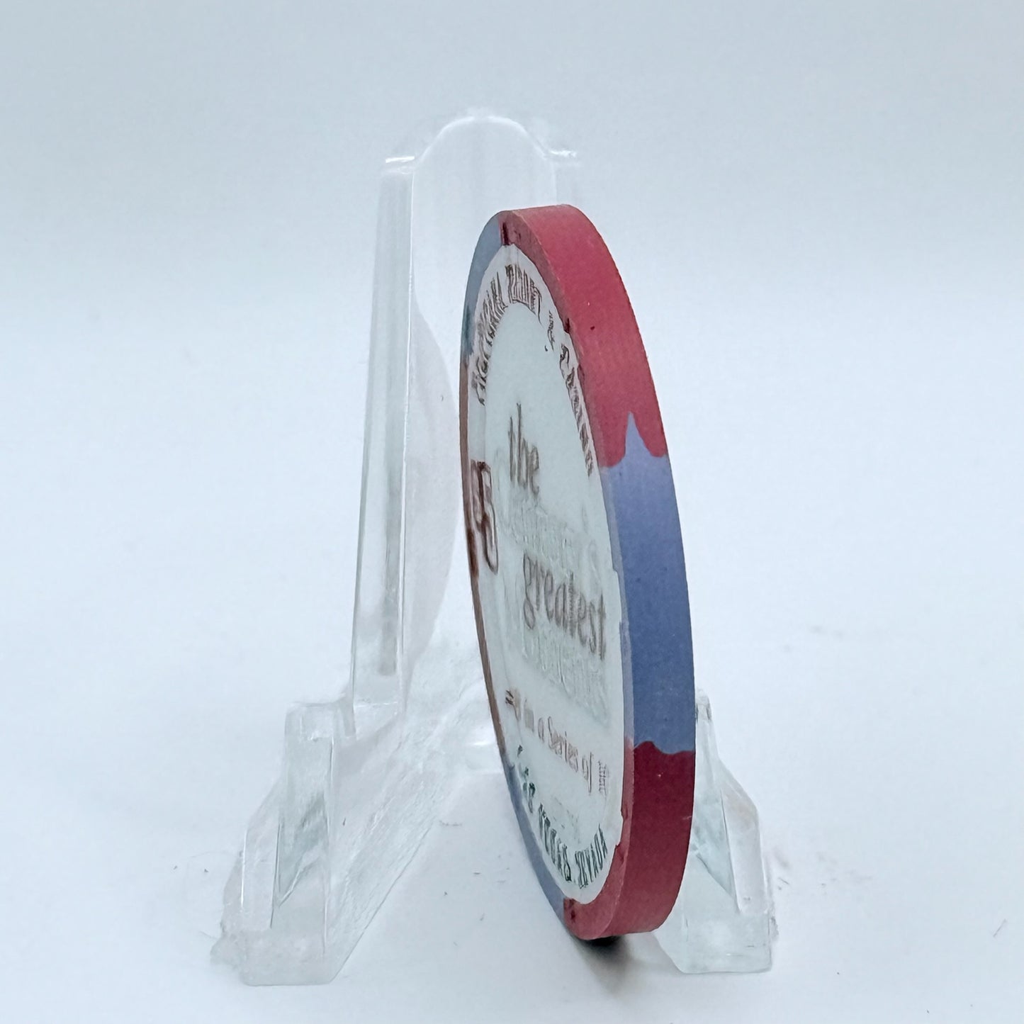 Tropicana Las Vegas Nevada 1999 '1970's - Nixon Visits Mao In China' Series 17 LE $5 Casino Chip V5830