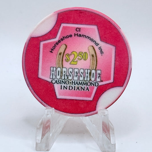 Horseshoe Casino Hammond Indiana $2.50 Casino Chip