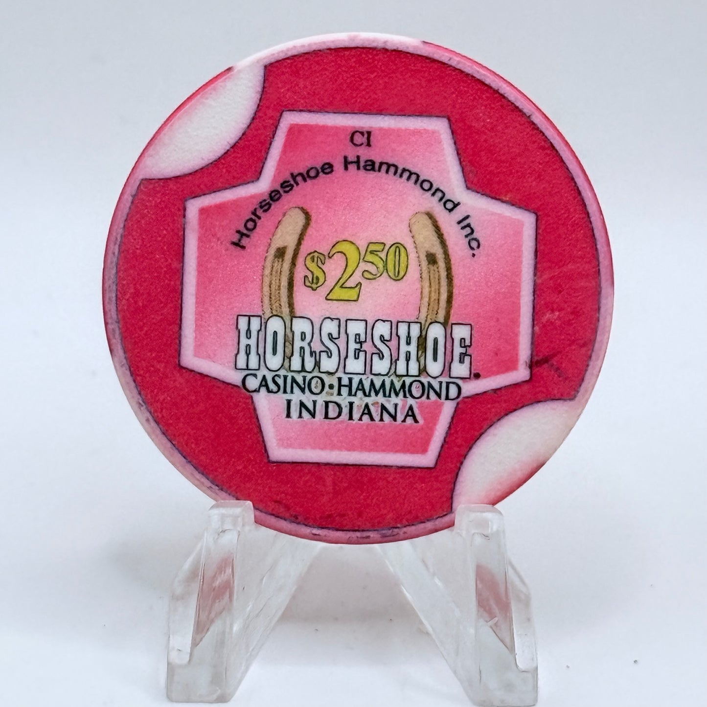 Horseshoe Casino Hammond Indiana $2.50 Casino Chip
