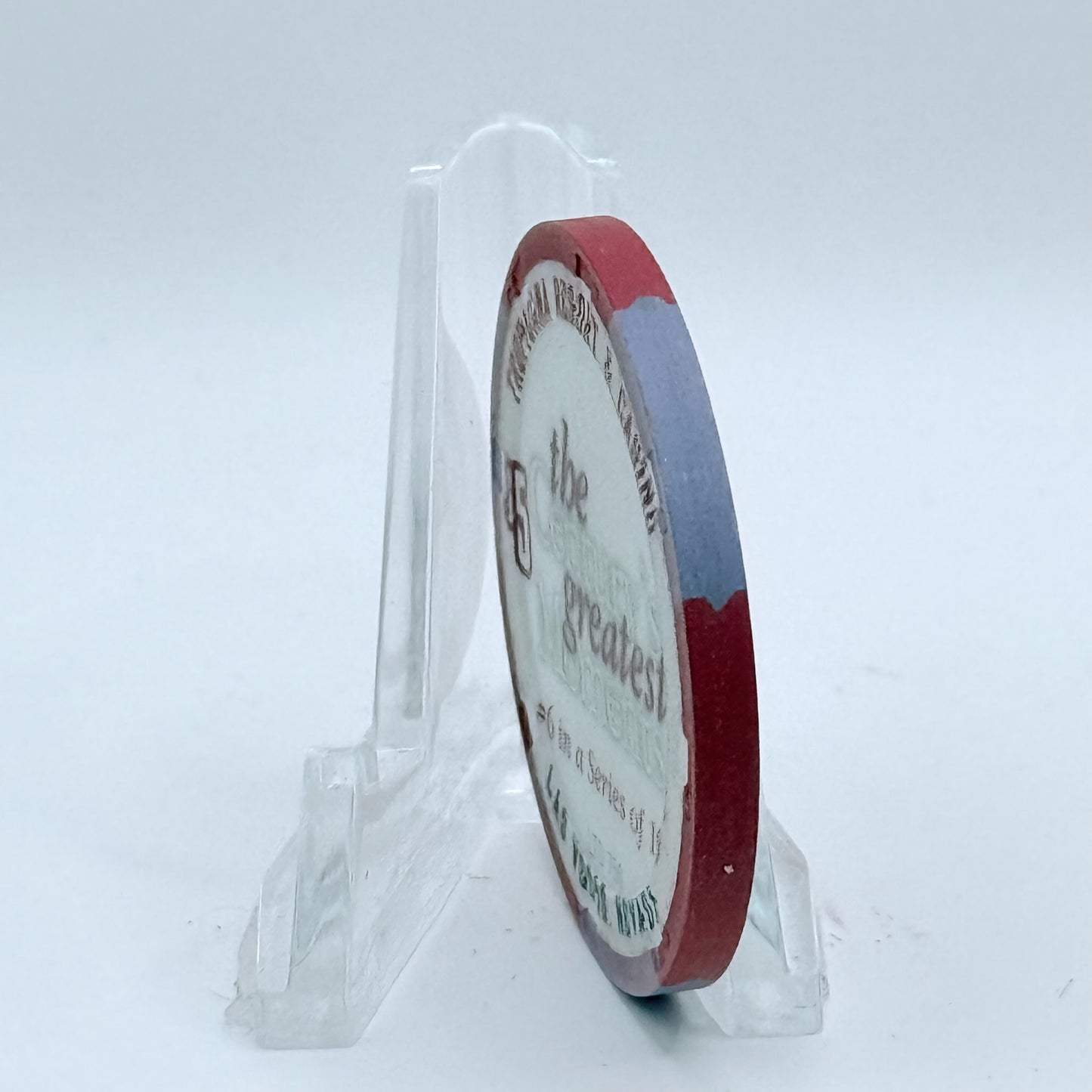 Tropicana Las Vegas Nevada 1999 '1950's - Hillary Climbs Mt. Everest' Series 17 LE $5 Casino Chip V5828