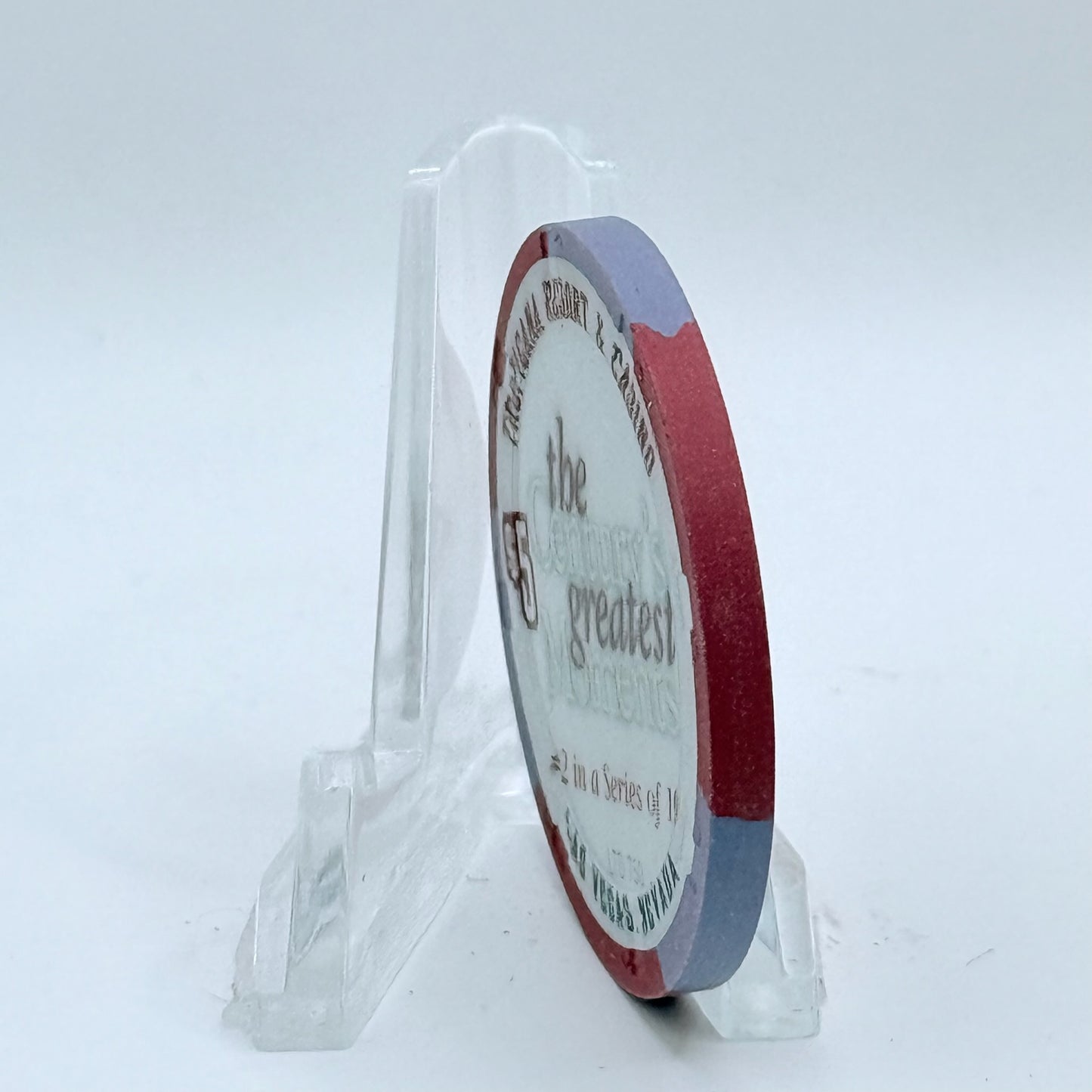 Tropicana Las Vegas Nevada 1999 '1910's - Titanic Launch' Series 17 LE $5 Casino Chip V5824