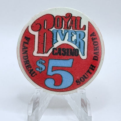 Royal River Casino Flandreau South Dakota $5 Casino Chip