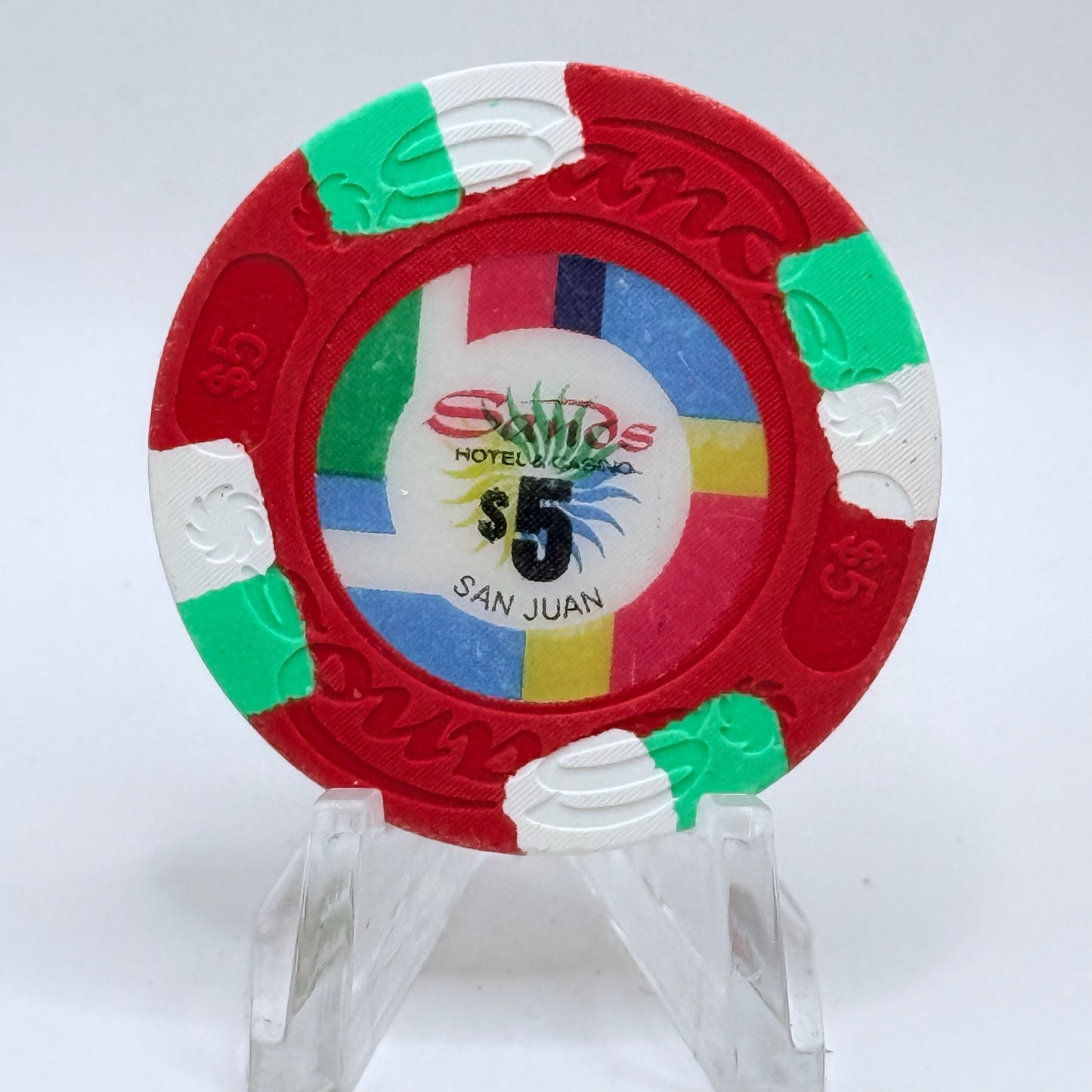 Sands Isla Verde Puerto Rico $5 Casino Chip