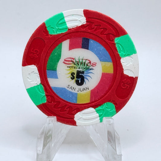 Sands Isla Verde Puerto Rico $5 Casino Chip
