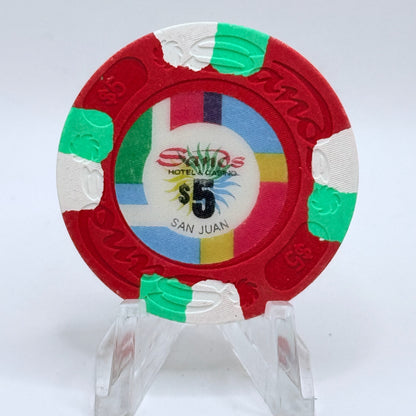 Sands Isla Verde Puerto Rico $5 Casino Chip