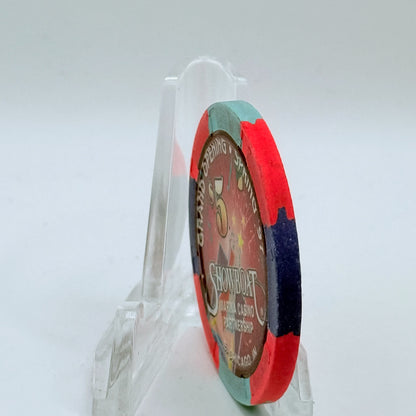 Showboat Casino E. Chicago Indiana 1997 'Grand Opening' LE $5 Casino Chip