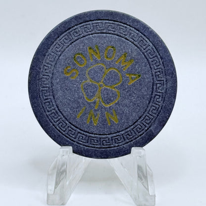 Sonoma Inn Winnemucca Nevada 1947 Series 1 Roulette Casino Chip N7461