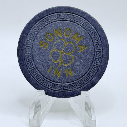 Sonoma Inn Winnemucca Nevada 1947 Series 1 Roulette Casino Chip N7461