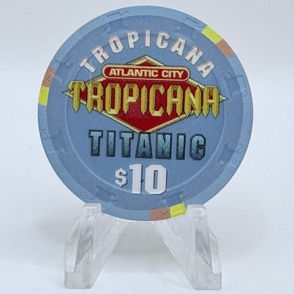 Tropicana Atlantic City New Jersey 2000 'Titanic' LE $10 Casino Chip