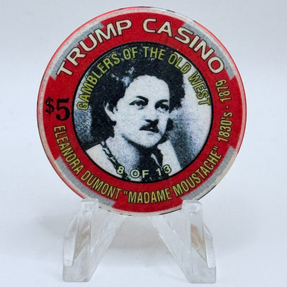 Trump Casino Gary Indiana 'Madame Moustache' Series 10 LE Casino Chip