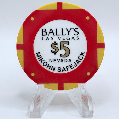 Bally's Las Vegas Nevada 1996 $5 Casino Chip N9283