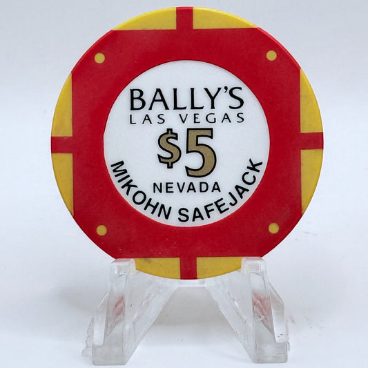 Bally's Las Vegas Nevada 1996 $5 Casino Chip N9283