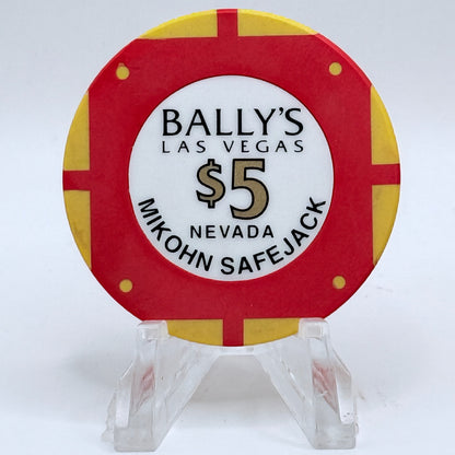 Bally's Las Vegas Nevada 1996 $5 Casino Chip N9283
