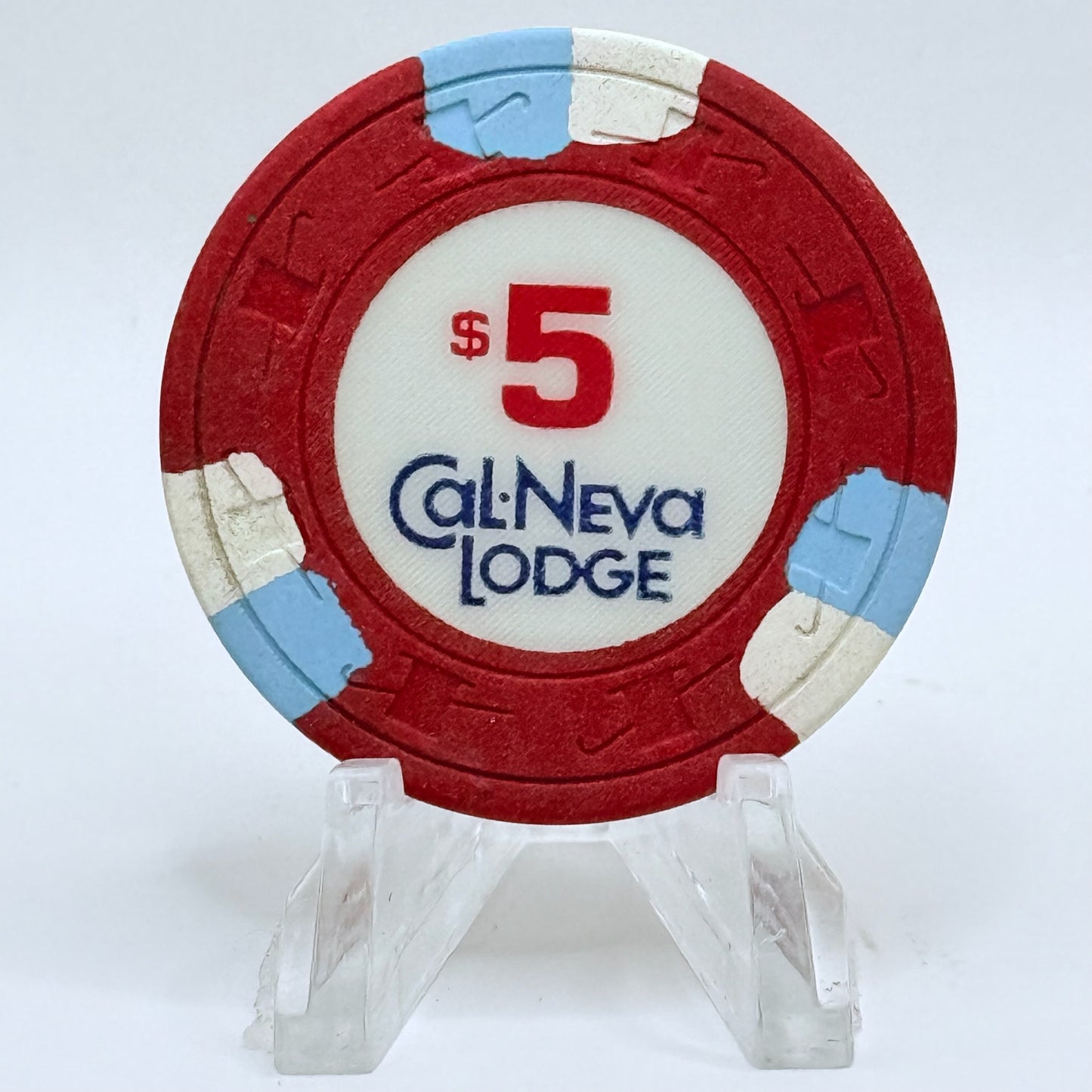 Cal-Neva Lodge Lake Tahoe Nevada 1988 $5 Casino Chip N4992