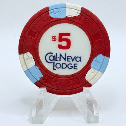 Cal-Neva Lodge Lake Tahoe Nevada 1988 $5 Casino Chip N4992