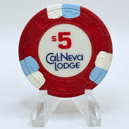 Cal-Neva Lodge Lake Tahoe Nevada 1988 $5 Casino Chip N4992