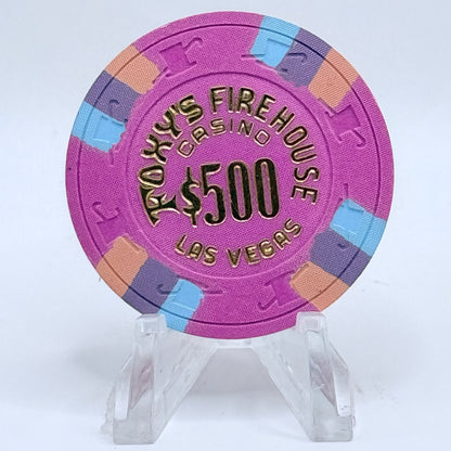 Foxy's Firehouse Las Vegas Nevada 1995 $500 Imitation Chip N7939