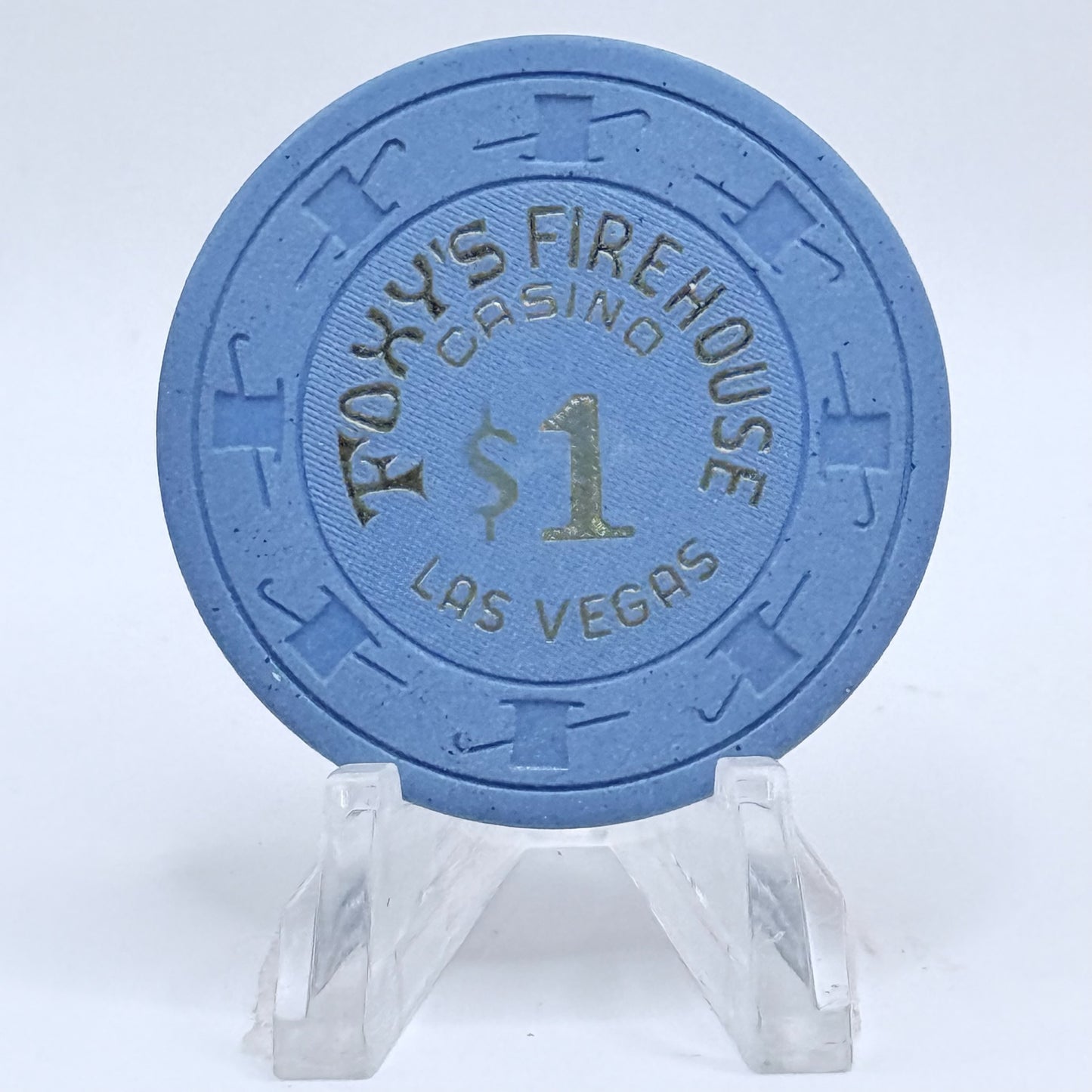Foxy's Firehouse Las Vegas Nevada 1980s $1 Casino Chip N1626