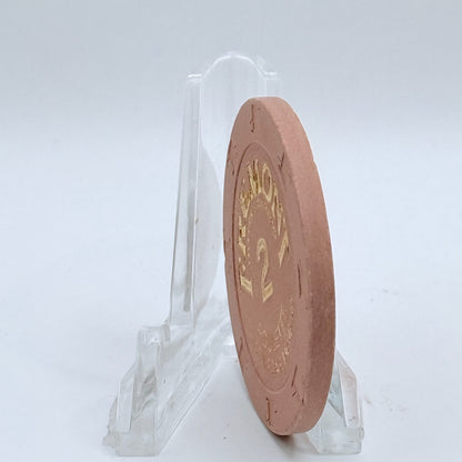 Fremont Las Vegas Nevada 2004 Series 202 Roulette Casino Chip E3460