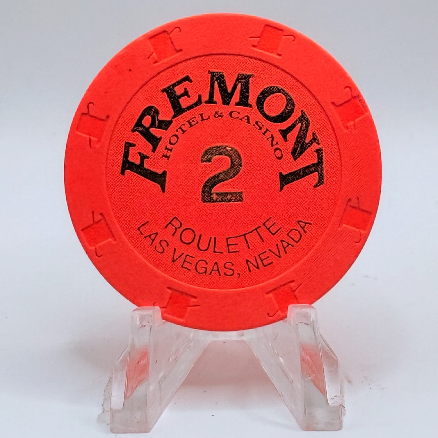 Fremont Las Vegas Nevada 2004 Series 202 Roulette Casino Chip E3460