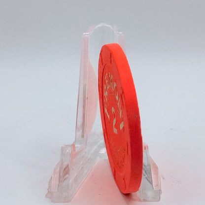 Fremont Las Vegas Nevada 2004 Series 202 Roulette Casino Chip E3460