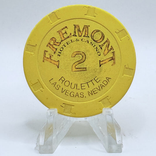 Fremont Las Vegas Nevada 2004 Series 201 Roulette Casino Chip E3437