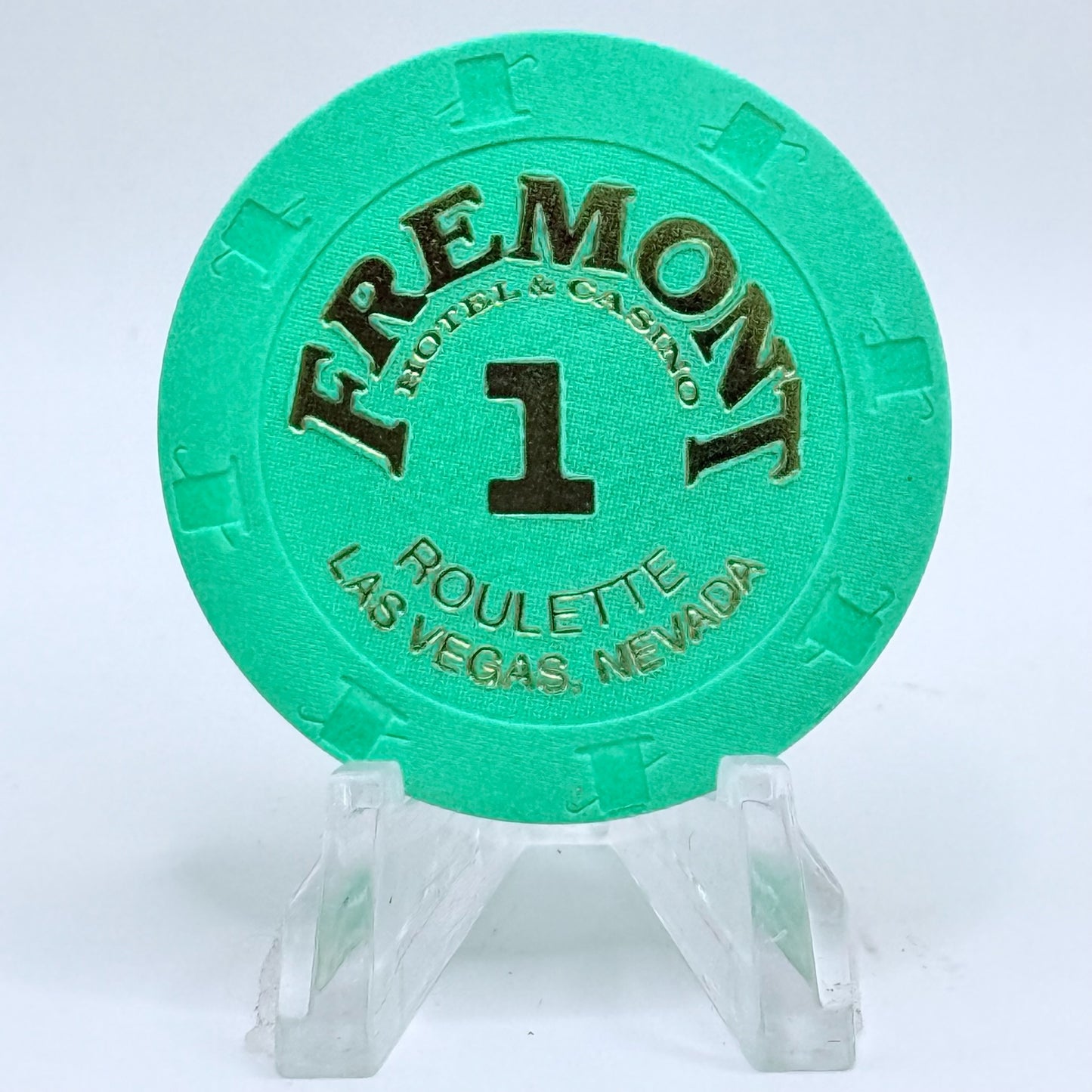 Fremont Las Vegas Nevada 2004 Series 201 Roulette Casino Chip E3437