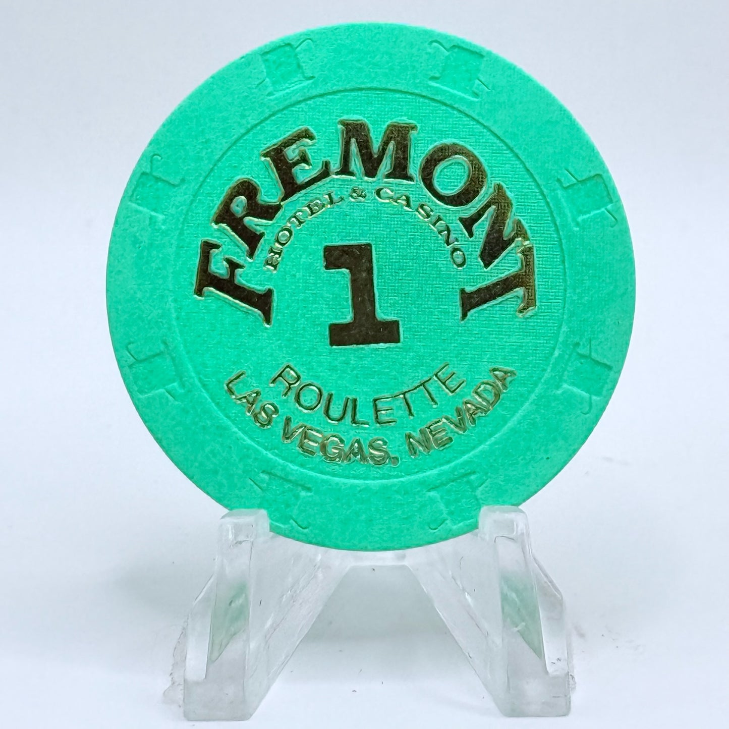 Fremont Las Vegas Nevada 2004 Series 201 Roulette Casino Chip E3437