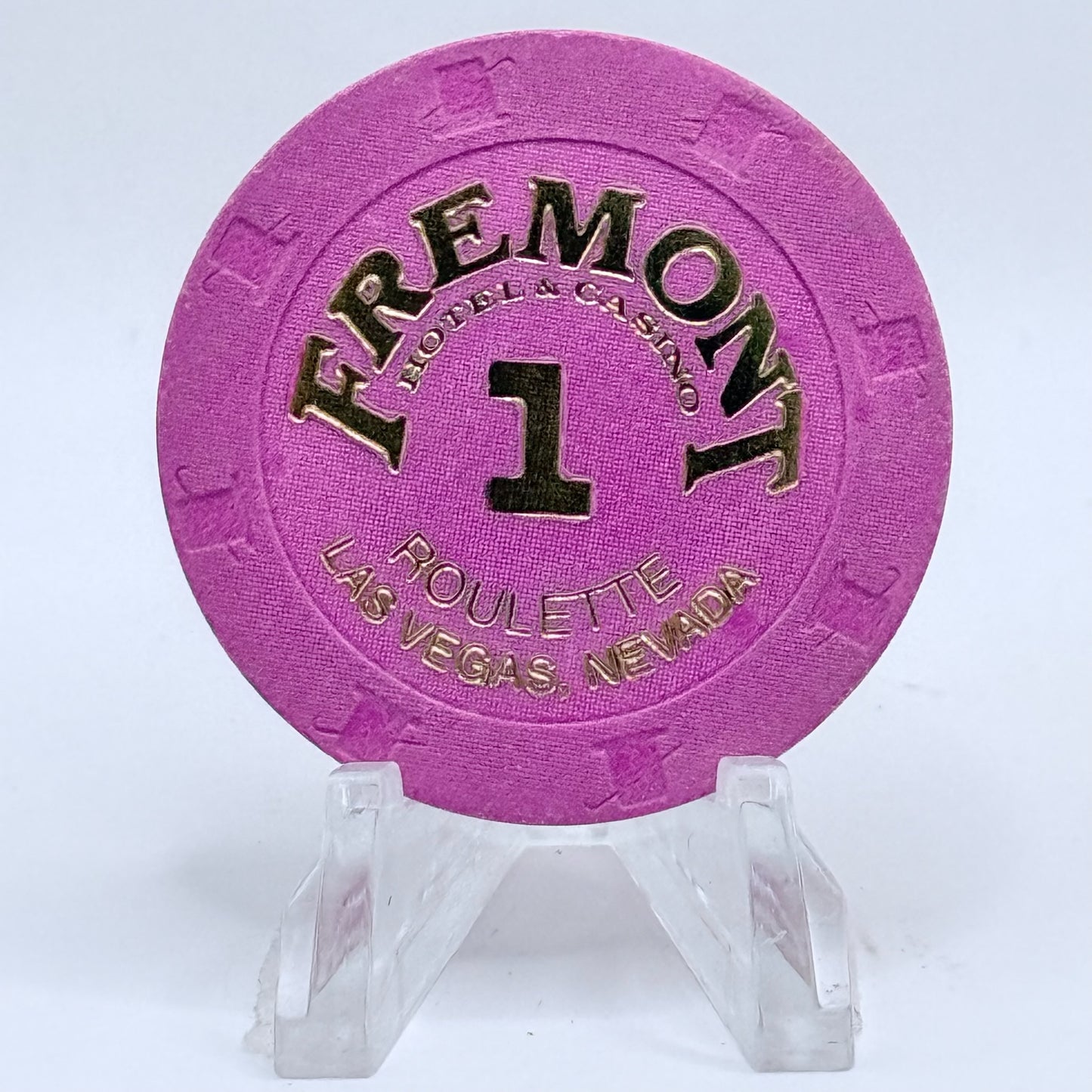 Fremont Las Vegas Nevada 2004 Series 201 Roulette Casino Chip E3437