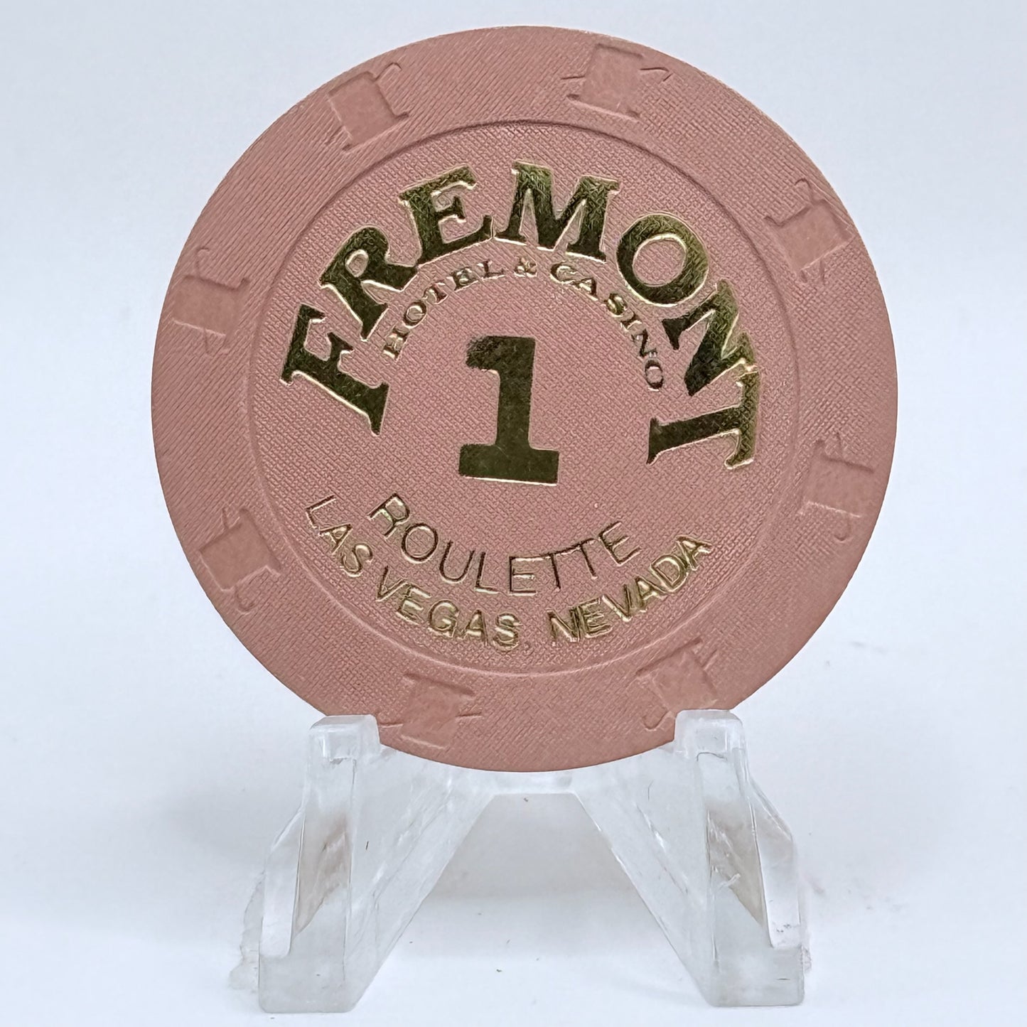 Fremont Las Vegas Nevada 2004 Series 201 Roulette Casino Chip E3437