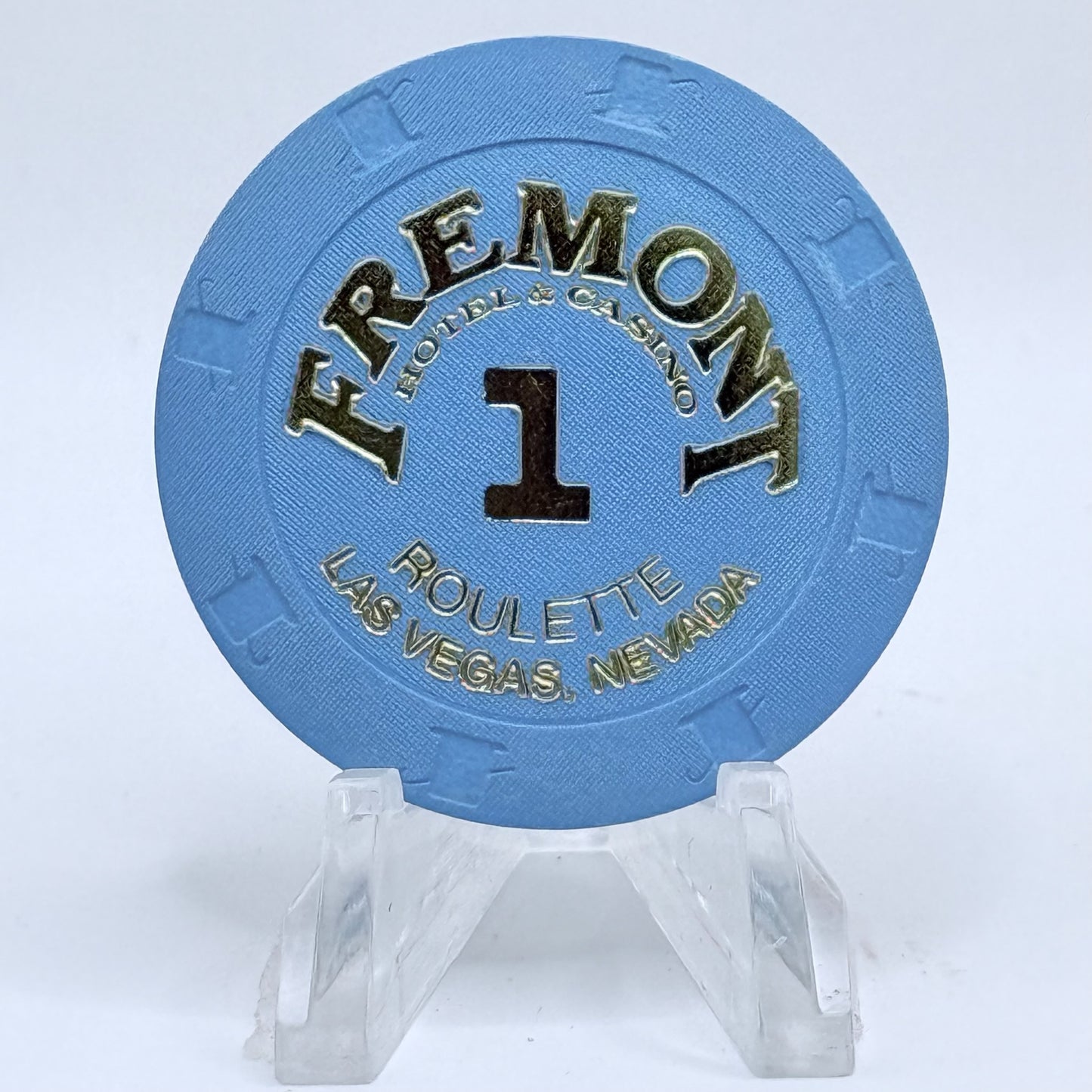 Fremont Las Vegas Nevada 2004 Series 201 Roulette Casino Chip E3437