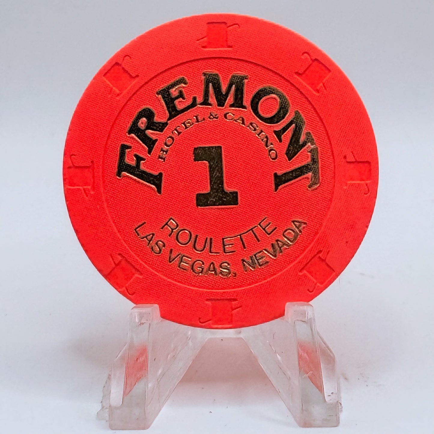 Fremont Las Vegas Nevada 2004 Series 201 Roulette Casino Chip E3437