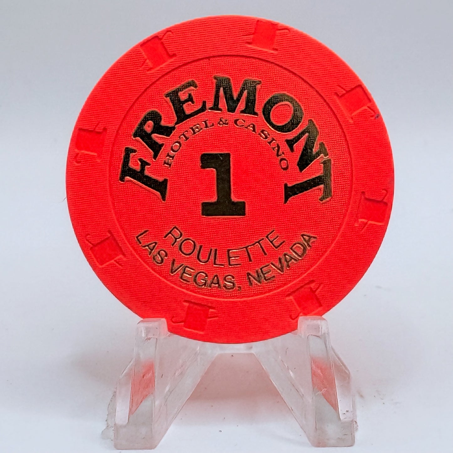 Fremont Las Vegas Nevada 2004 Series 201 Roulette Casino Chip E3437