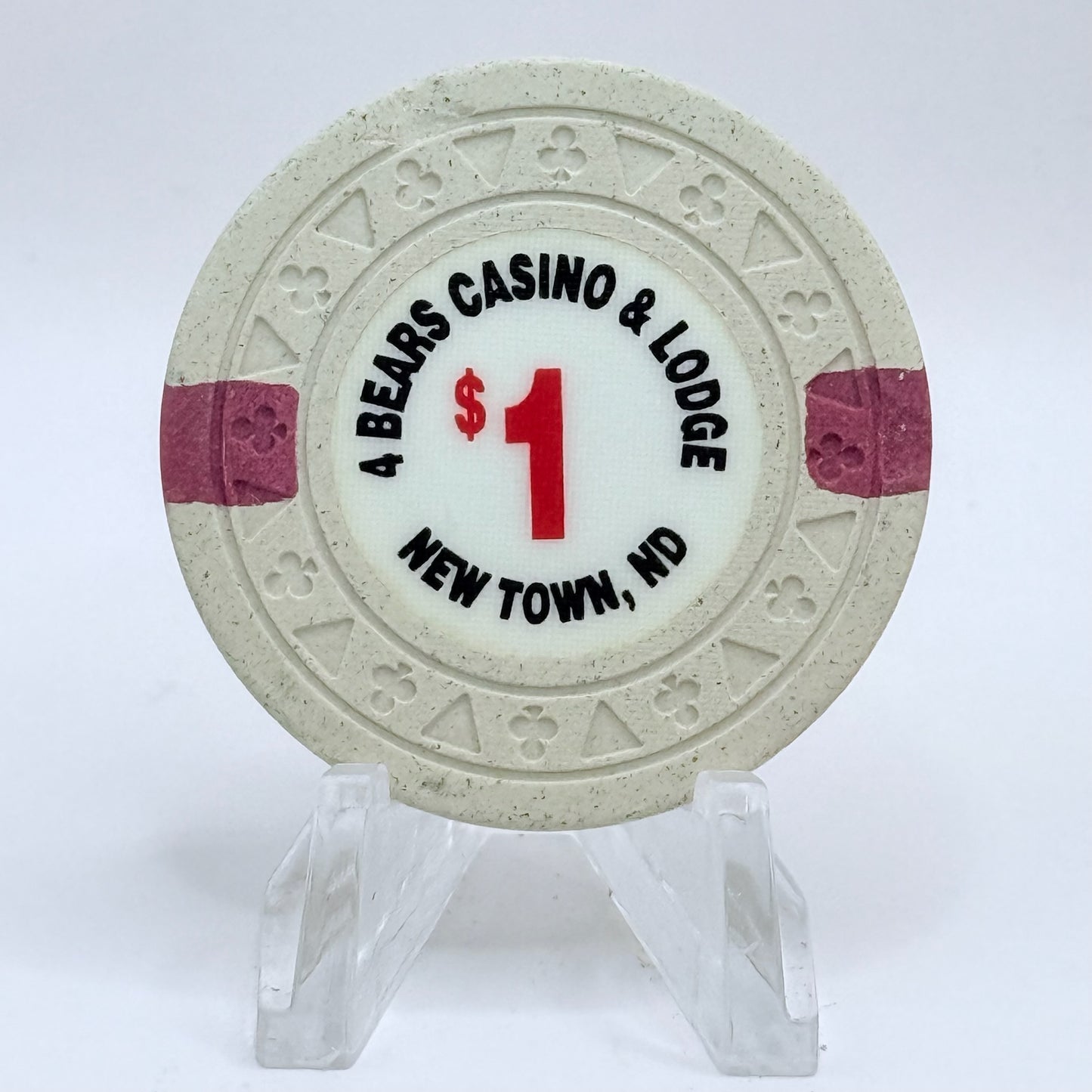 4 Bears Casino Newtown North Dakota $1 Casino Chip