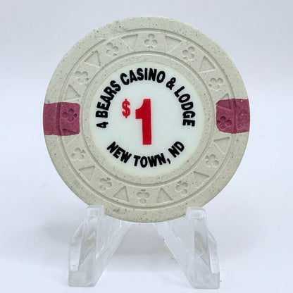 4 Bears Casino Newtown North Dakota $1 Casino Chip