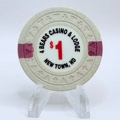 4 Bears Casino Newtown North Dakota $1 Casino Chip