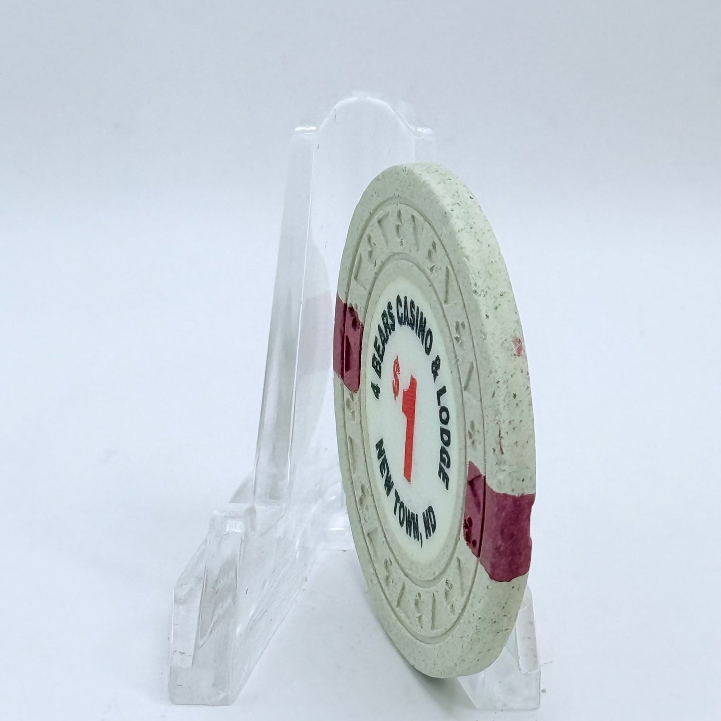 4 Bears Casino Newtown North Dakota $1 Casino Chip