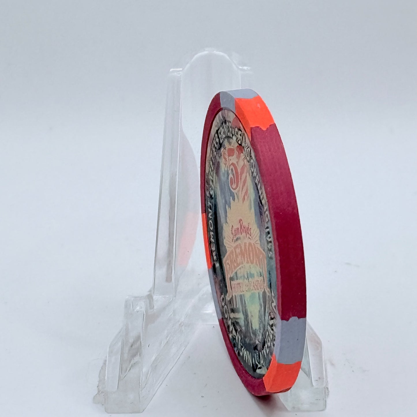 Fremont Las Vegas Nevada 1995 'Grand Opening' LE $5 Casino Chip N2487