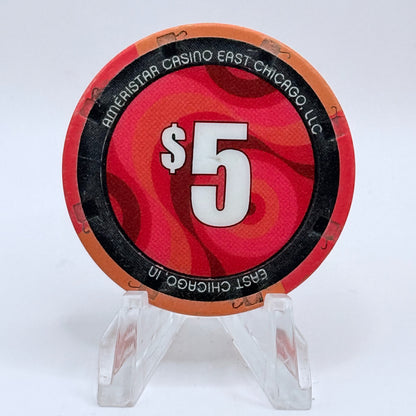 Ameristar E. Chicago Indiana $5 Casino Chip