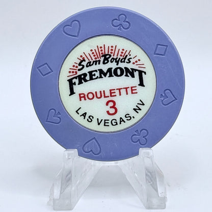 Fremont Las Vegas Nevada 1990s Series 183 Roulette Casino Chip N8397