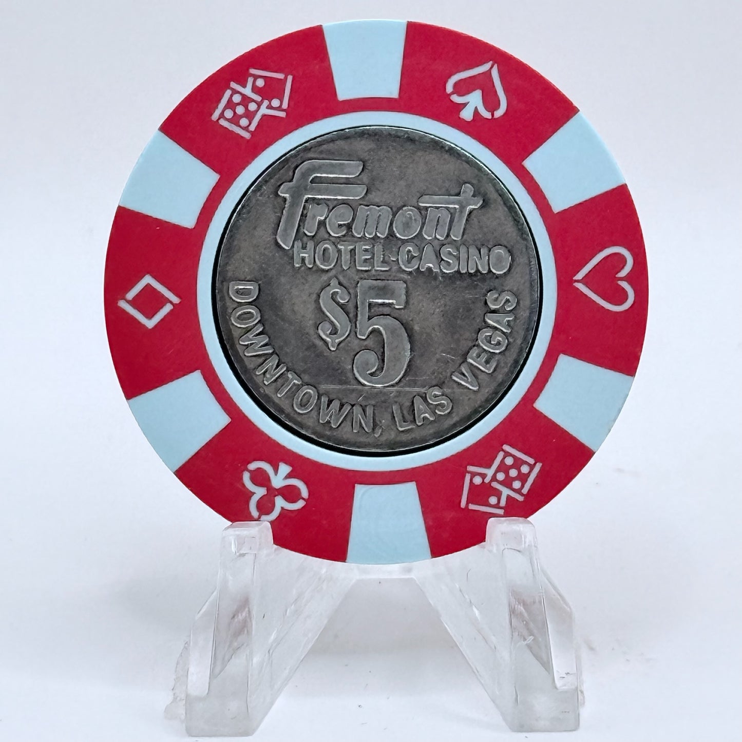 Fremont Las Vegas Nevada 1989 $5 Casino Chip N1634