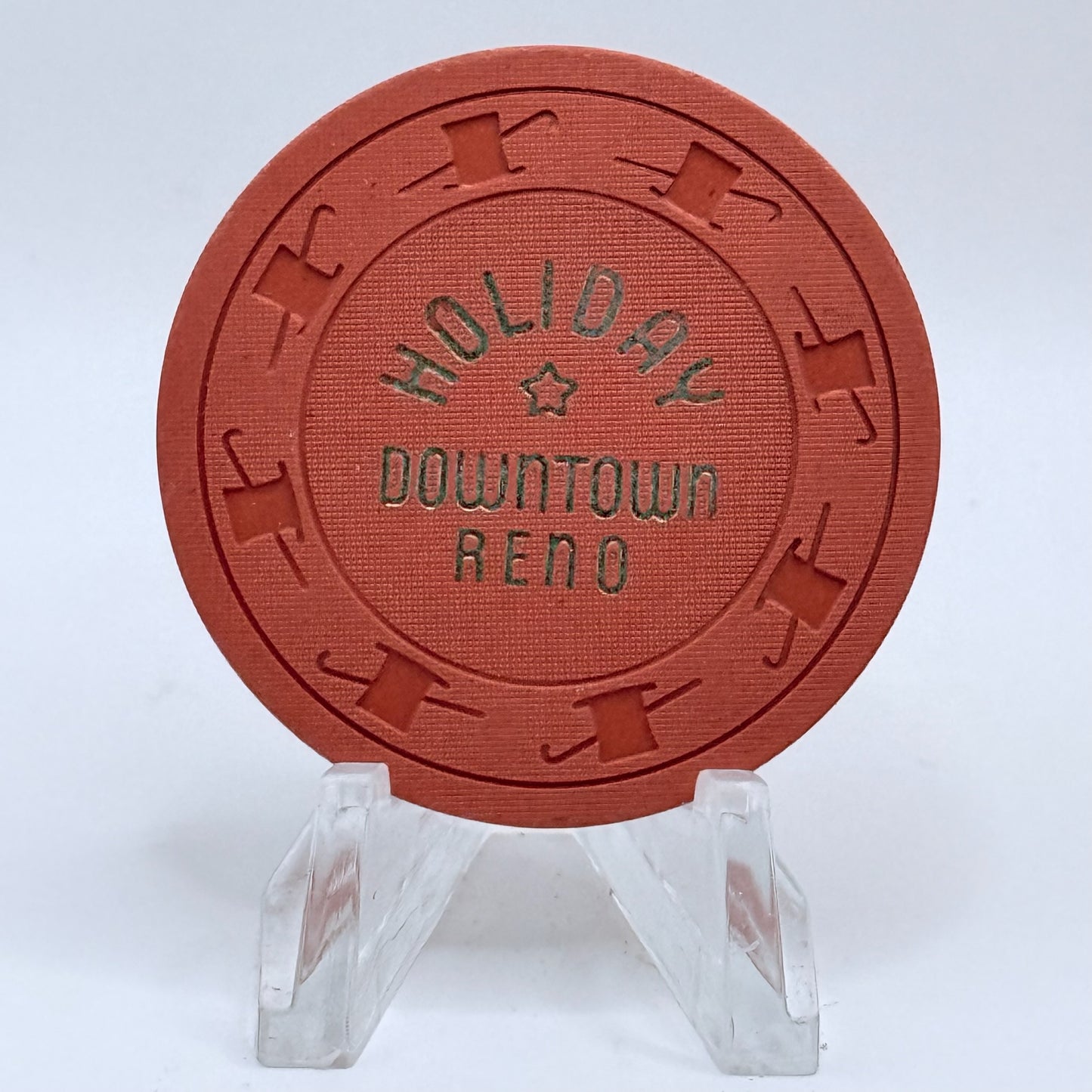 Holiday Reno Nevada 1960 Series 151 Roulette Casino Chip N8579