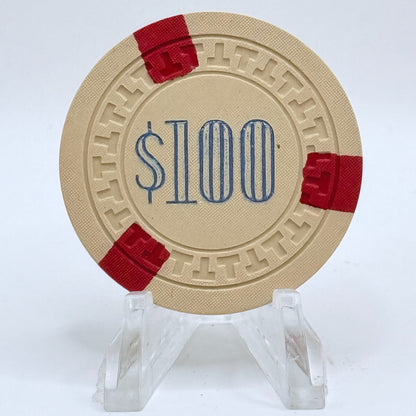 Frisco Club Reno Nevada 1951 LE $100 Casino Chip N7670