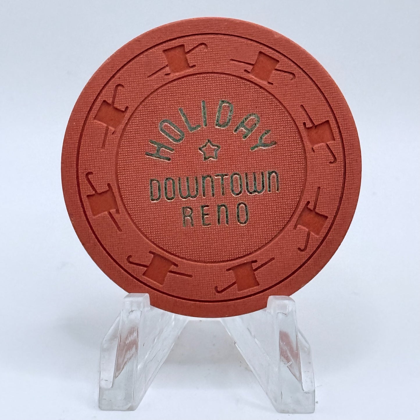 Holiday Reno Nevada 1960 Series 151 Roulette Casino Chip N8579